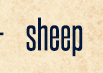 Sheep